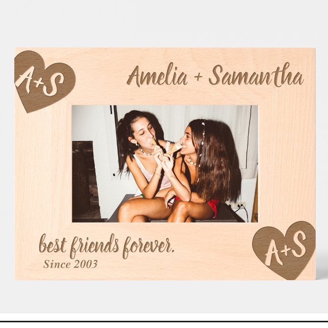 Nome do Monograma Amigos Quadros Personalizados de (Criador carregado)