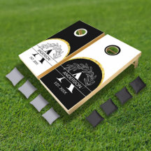 Nome do Monograma da Família Preto Branco Botânico