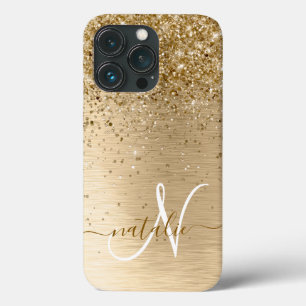 Nome do Monograma da Largura Dourada Bruta de Meta