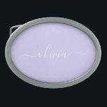 Nome do Monograma da Rapariga de Script Moderno Ro<br><div class="desc">Frasco do Nome do Monograma do Script Simples Roxo da lavanda. Isso faz a formatura perfeita, doce 16 16, 18, 21rua, 40, 50, 60, 70, 80, 90, 100 anos, casamento, chá de panela, aniversário, chá de fraldas ou presente de festa de solteira para alguém que ama luxo de vidro e...</div>