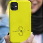 Nome do Monograma de Cor Neônica Brilhante Fluores<br><div class="desc">Este design pode ser personalizado na área fornecida pela alteração da foto e/ou do texto. Ou pode ser personalizado clicando em Personalizar este Modelo e, em seguida, escolhendo o clique para personalizar mais a opção e excluir ou alterar a cor do plano de fundo, adicionar texto, alterar a cor ou...</div>