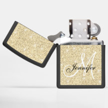 Nome do Monograma Elegante Glitter Girard Silver