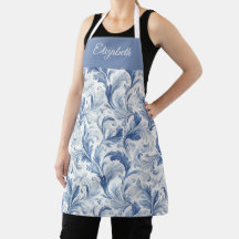 Nome do padrão de toile do país francês azul