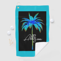 Nome do Script de Árvore Tropical Palm Azul Modern