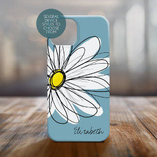 Nome do Script de Ilustração Floral de Daisy de