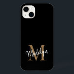 Nome do Script Feminino do Monograma Dourado Moder<br><div class="desc">Minúsculo Dourado Monograma Feminino Nome do Script Feminino do iPhone X Case. Personalize facilmente esta capas de iphone elegante moderna com o seu monograma e nome personalizados.</div>