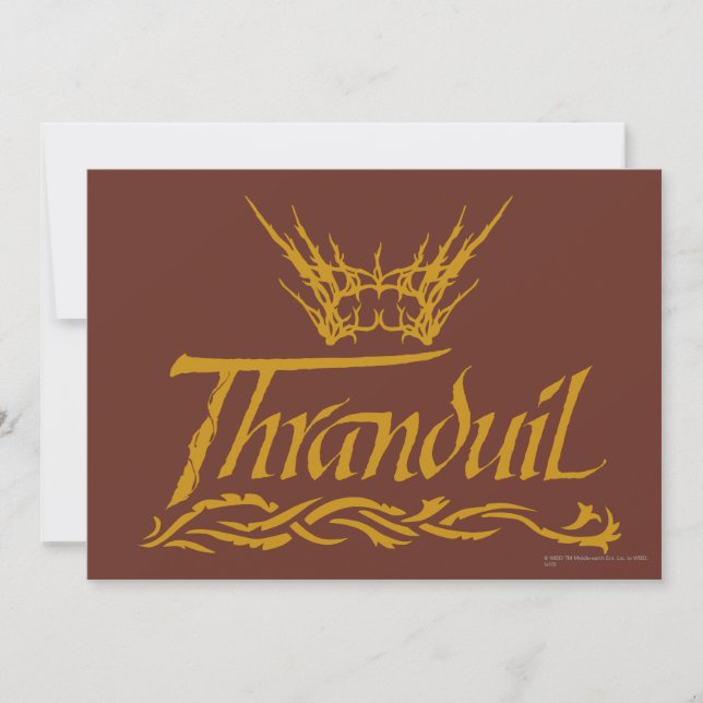 Nome do Thranduil (Frente)