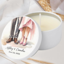 Nome dos Casais de Casamento - Rosa