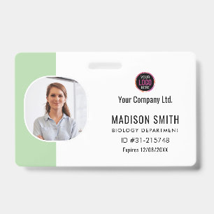 Nome e Foto Personalizados   Crachá de Identificaç