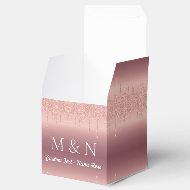 Nome e Letras Personalizados da Caixa de Presente  (Aberto)