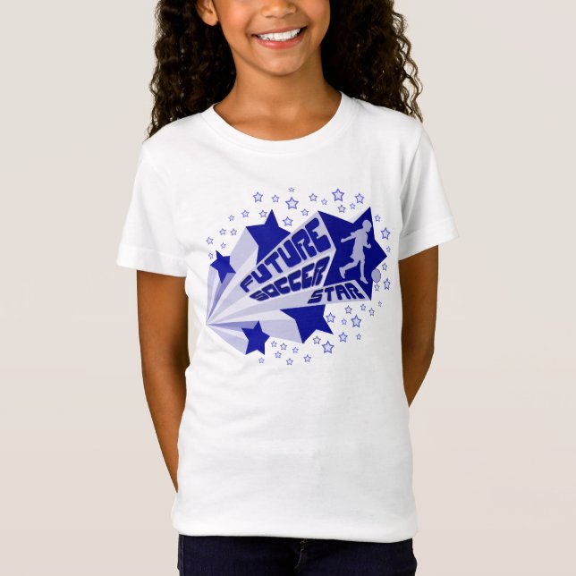 Nome e número Impressão de T-Shirt Future Soccer S (Frente)