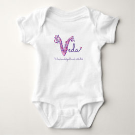 Nome e significado das garotas Veda camisa do mono