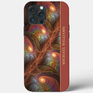 Nome Fractal Moderno Abstrato fluorescente colorid