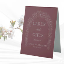 Nome inicial da Porta de Casamento Floral