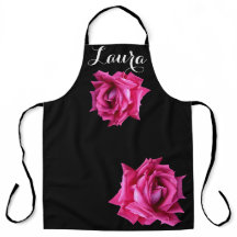 Nome Laura personalizável, cor-de-rosa quente, ros