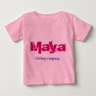 Nome Maya Companhia de Vestuário Camisas de Bebê