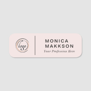 Nome Moderno, Logotipo E Nome de etiqueta De Títul