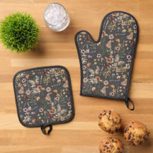 Nome Monograma Floral Boho Moderno