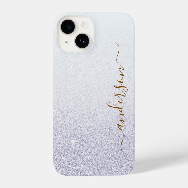 Nome monogramado com brilho elegante (Verso)