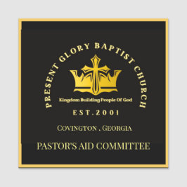 Nome Nomes de etiqueta de Glória Apresente