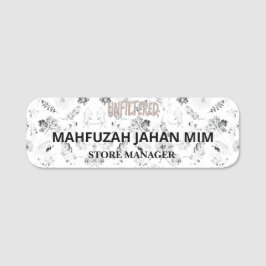 Nome Nomes de etiqueta gravados | ID da Conferência Mag