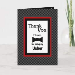 NOME PERSONALIZADO - Agradecimento de Casamento do