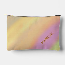 Nome Personalizado Algodão Doce Padrão Aquarela
