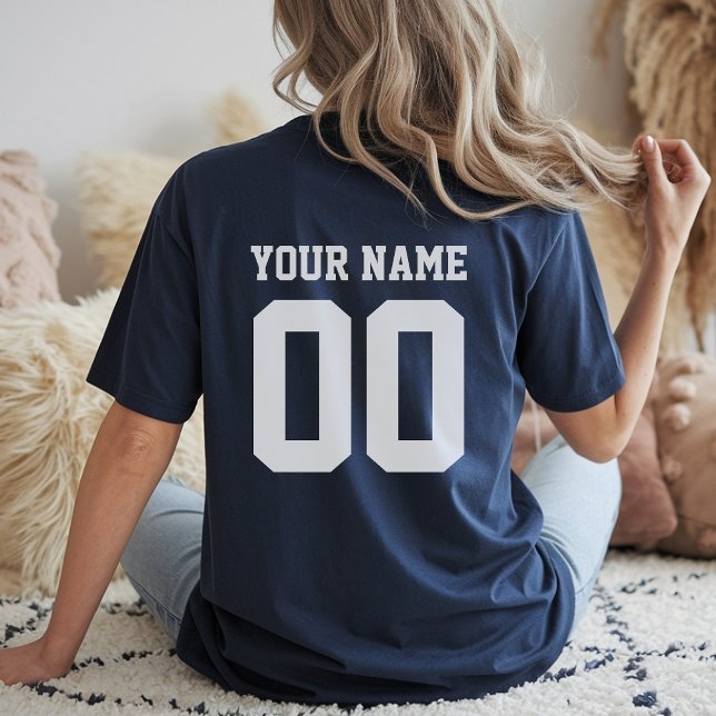 Nome personalizado Camisa de futebol feminino (Criador carregado)