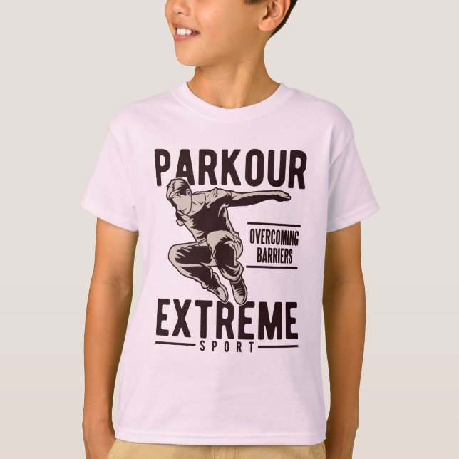 Nome personalizado Camisas e jaquetas PARKOUR (Frente)
