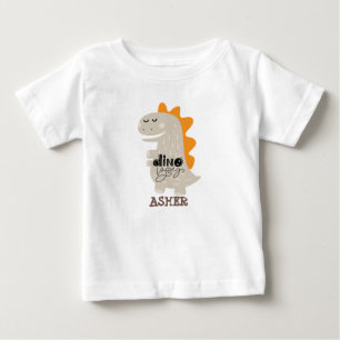 Nome personalizado, camiseta bonitinha de criança 
