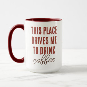 Nome personalizado canecas de café