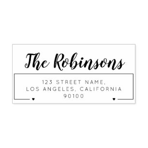 NOME PERSONALIZADO   Carimbo do endereço de retorn