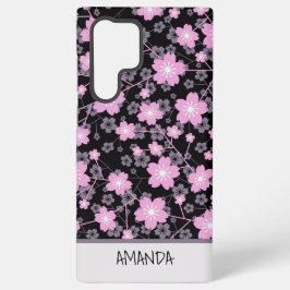 Nome personalizado Cherry Blossom cor-de-rosa padr