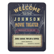 Nome Personalizado Cinema em Casa Teatro Broadway