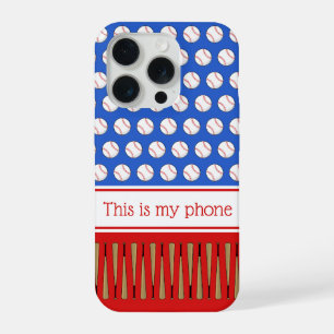 Nome personalizado com padrão de baseball