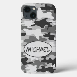 Nome Personalizado da Camuflagem da cinza