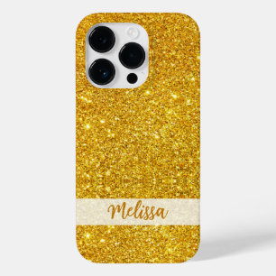 Nome Personalizado da Glitter Dourada da Glitter d