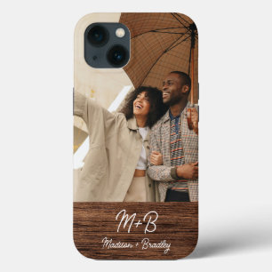 Nome Personalizado da Madeira do Casal de Fotograf