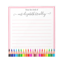 Nome Personalizado | Da Mesa Do Bloco De Notas