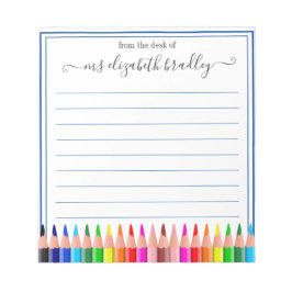 Nome Personalizado | Da Mesa Do Bloco De Notas