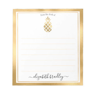 Nome Personalizado   Da Mesa Do Bloco De Notas