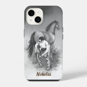 Nome personalizado de exibição de cavalos do Water