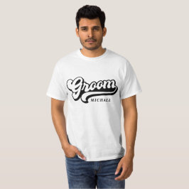 Nome Personalizado de Noiva T-Shirt Bachelorette T