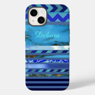 Nome Personalizado de Padrão de Faixa de Turquesa