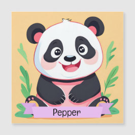 Nome Personalizado de Panda de Bebê