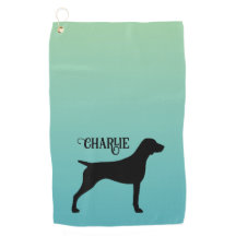 Nome Personalizado de Silhuette de Ponteiro Curto 