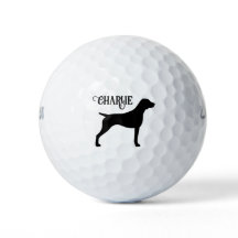 Nome Personalizado de Silhuette de Ponteiro Curto 