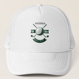 Nome Personalizado de Taco de Golfe Boné de Caminh
