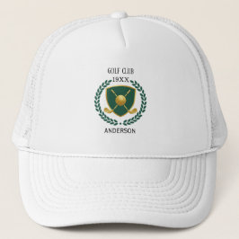 Nome Personalizado de Taco de Golfe Boné de Caminh