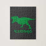 Nome Personalizado Dinossaur jigsee quebra-cabeça<br><div class="desc">Presente personalizado de quebra-cabeça de quebra-cabeça para crianças,  presente de aniversário,  quebra-cabeça de quebra-cabeça de dinossauro,  quebra-cabeça de quebra-cabeça da família Dinossauro para crianças DinossauroVocê pode personalizar adicionando qualquer nome que quiser</div>